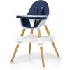 Jedálenská stolička Milly Mally 2v1 Malmo navy Jedálenská stolička Milly Mally 2v1 Malmo navy