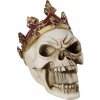 MystiCalls Dekorativní soška lebka s korunou „Král“ 10cm MystiCalls Dekorativní soška lebka s korunou „Král“ 10cm
