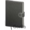 Helma 365 Bodkovaný zápisník Flip B6 (M) šedo/šedý Helma 365 Bodkovaný zápisník Flip B6 (M) šedo/šedý