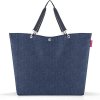 Reisenthel Taška cez rameno Shopper XL herringbone dark blue Reisenthel Taška cez rameno Shopper XL herringbone dark blue