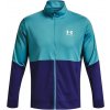 Pánska športová mikina Under Armour, PIQUE TRACK JACKET Tyrkysová,Modrá, S Pánska športová mikina Under Armour, PIQUE TRACK JACKET Tyrkysová,Modrá, S