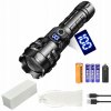VÝKONNÉ TAKTICKÉ BATERKA 15000 LUMENOV USB VOJENSKÉ PRE KEMPING 5 REŽIMOV VÝKONNÉ TAKTICKÉ BATERKA 15000 LUMENOV USB VOJENSKÉ PRE KEMPING 5 REŽIMOV