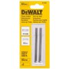 DeWALT DT3906 hoblíkové tvrdokovové nože 82 mm, 2ks (TCT/HM) DeWALT DT3906 hoblíkové tvrdokovové nože 82 mm, 2ks (TCT/HM)