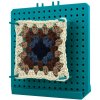 Pro Háčkování Vypínací podložka na čtverce - verze V2 -17,5 cm - blue machine Pro Háčkování Vypínací podložka na čtverce - verze V2 -17,5 cm - blue machine