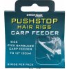 Drennan nadväzca Pushstop H'Rig Carp Feeder Barbless vel.10 8 lb