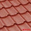 Vlnitá plechová krytina Bilka Clasic, RAL 3011 (hnedočervená) 0.5mm GrandeMat Vlnitá plechová krytina Bilka Clasic, RAL 3011 (hnedočervená) 0.5mm GrandeMat