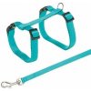TRIXIE Postroj nylonový + vodítko mix farieb TRIXIE Postroj nylonový + vodítko mix farieb