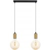 Belis | Luster na lanku MIROS 2xE27/60W/230V čierna/zlatá | BE0756 Belis | Luster na lanku MIROS 2xE27/60W/230V čierna/zlatá | BE0756