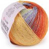 Pletacia priadza Summer Dream 100 g - 1 ks 6 (4301) žltozelená oranžová Pletacia priadza Summer Dream 100 g - 1 ks 6 (4301) žltozelená oranžová