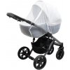 Luxusná moskytiéra so zipsom na kočík New Baby biela Luxusná moskytiéra so zipsom na kočík New Baby biela
