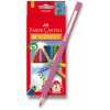 Farbičky Faber-Castell Junior Triangular - 20 farieb + orezávadlo Farbičky Faber-Castell Junior Triangular - 20 farieb + orezávadlo