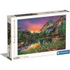 Puzzle Clementoni 6000 dielikov Jazero v Alpách Puzzle Clementoni 6000 dielikov Jazero v Alpách