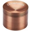 Drvička Champ High® Big Curved štvordielna ø50 mm Farba: Ružová zlato Drvička Champ High® Big Curved štvordielna ø50 mm Farba: Ružová zlato