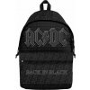 AC/DC Back in Black Ruksak Black AC/DC Back in Black Ruksak Black