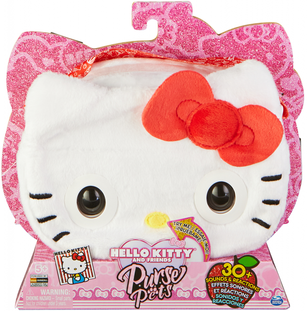 Spin Master Purse Pets 34529 Interaktívna kabelka Hello Kitty