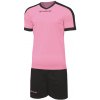Futbalový set dres + šortky Givova Kit Revolution, ružová / čierna Veľkosť: S Futbalový set dres + šortky Givova Kit Revolution, ružová / čierna Veľkosť: S