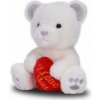 Aurora Plyšový medvedík biely - I Love You - 20 cm Aurora Plyšový medvedík biely - I Love You - 20 cm