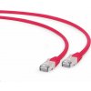 Gembird Patch kábel RJ45, cat. 6A, FTP, LSZH, 3m, červený PP6A-LSZHCU-R-3M Gembird Patch kábel RJ45, cat. 6A, FTP, LSZH, 3m, červený PP6A-LSZHCU-R-3M