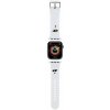 Karl Lagerfeld Karl and Choupette Head NFT Řemínek pro Apple Watch 42/44/45/49 White KLAWLSLKCNH Karl Lagerfeld Karl and Choupette Head NFT Řemínek pro Apple Watch 42/44/45/49 White KLAWLSLKCNH