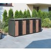 Westmann Status 4 kovový box na odpadkové koše 4 x 240l 265 x 80 x 116 cm, antracit Westmann Status 4 kovový box na odpadkové koše 4 x 240l 265 x 80 x 116 cm, antracit