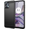 Púzdro MG Carbon Motorola Moto G13, čierne