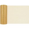 Tyl v rolke zlatý glitrový 15cm Tyl v rolke zlatý glitrový 15cm