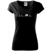 Traktor EKG - Dámske tričko Pure - 3XL ( Čierna ) Traktor EKG - Dámske tričko Pure - 3XL ( Čierna )