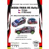 Papierový model Fabia RS Rally 2 - Cais Papierový model Fabia RS Rally 2 - Cais