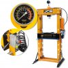 JCB JCB Dielenský hydraulicko-pneumatický podlahový lis 30 ts manometrom JCB JCB Dielenský hydraulicko-pneumatický podlahový lis 30 ts manometrom