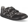 Barefoot detské tenisky Jonap – Nella black-white flowers kvetiny čierno-biele Barefoot detské tenisky Jonap – Nella black-white flowers kvetiny čierno-biele