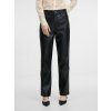 Orsay Black leatherette women's trousers Women's čierna