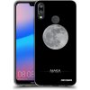 Picasee silikónový čierny obal pre Huawei P20 Lite - Moon Minimal Picasee silikónový čierny obal pre Huawei P20 Lite - Moon Minimal