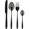 Bergner Súprava príborov nerez 24 ks ČIERNA KO-CC4100950