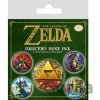 Pyramid International Sada placek The Legend of Zelda Classics Pyramid International Sada placek The Legend of Zelda Classics