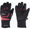 Leki Griffin 3D Junior Detské lyžiarske rukavice čierna/ružová