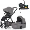 PETITE&MARS Kočík kombinovaný ICON 2v1 Dove Grey LITE RWS + Core Pro i-Size Black Grey + Báza PETITE&MARS Kočík kombinovaný ICON 2v1 Dove Grey LITE RWS + Core Pro i-Size Black Grey + Báza