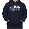 Fajntričko Mikina pre automechanikov - Evolúcia, Farba tmavo modrá, Strih/ Variant Pánsky/UNISEX Fajntričko Mikina pre automechanikov - Evolúcia, Farba tmavo modrá, Strih/ Variant Pánsky/UNISEX