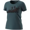 Dámske tričko Dynafit Graphic Co W S/S Tee Veľkosť: S / Farba: sivá Dámske tričko Dynafit Graphic Co W S/S Tee Veľkosť: S / Farba: sivá