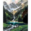 ZUTY Maľovanie podľa čísel - TICHÉ MIESTO V HORÁCH Rámovanie: vypnuté plátno na rám, Rozmer: 40x50 cm ZUTY Maľovanie podľa čísel - TICHÉ MIESTO V HORÁCH Rámovanie: vypnuté plátno na rám, Rozmer: 40x50 cm