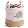 Zeller box slon ružový 25x25cm Zeller box slon ružový 25x25cm