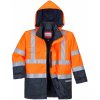 Portwest S779 Bizflame Hi Vis Multi Protection Nehorľavá reflexná bunda oranžová tmavomodrá