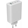 Canyon Nabíječka do zásuvky CU140ACC GaN 150W 3xPD 1xQC EU, bílá Canyon Nabíječka do zásuvky CU140ACC GaN 150W 3xPD 1xQC EU, bílá