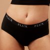 Flux Undies Boyshort Menštruačné nohavičky pre silnú menštruáciu ČIERNA Flux Undies Boyshort Menštruačné nohavičky pre silnú menštruáciu ČIERNA