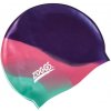 Junior silikónová plavecká čiapka Zoggs Fialovo-tyrkysová Junior silikónová plavecká čiapka Zoggs Fialovo-tyrkysová