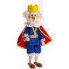 Drevená marioneta Kráľ, 35 cm Drevená marioneta Kráľ, 35 cm