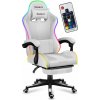 Herná stolička HUZARO Force 4.7 WHITE RGB Herná stolička HUZARO Force 4.7 WHITE RGB