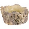 Obal betónový - peň s hríbami, 26 x 24 x 14 cm, 26 cm Obal betónový - peň s hríbami, 26 x 24 x 14 cm, 26 cm