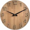 Dubové nástenné hodiny prírodná farba, ciferník Dub Sonoma, 50 cm Dubové nástenné hodiny prírodná farba, ciferník Dub Sonoma, 50 cm