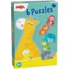 Haba Puzzle pre najmenších Zvieracia rodinka 6 ks Haba Puzzle pre najmenších Zvieracia rodinka 6 ks