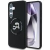 Karl Lagerfeld Silicone Double Heads Samsung Galaxy S25 Čierny KF2345907 KLHMS25SSKCHTCK Karl Lagerfeld Silicone Double Heads Samsung Galaxy S25 Čierny KF2345907 KLHMS25SSKCHTCK